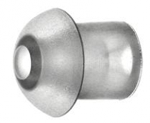 5080386B90 Clear Mushroom Ear Tips 25 Pack
