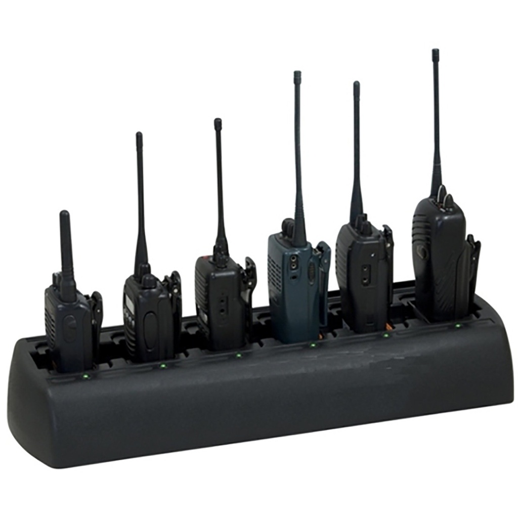 EC6M-V2-MC1BLI Replacement Six Unit Charger for Harris and M/A-COM