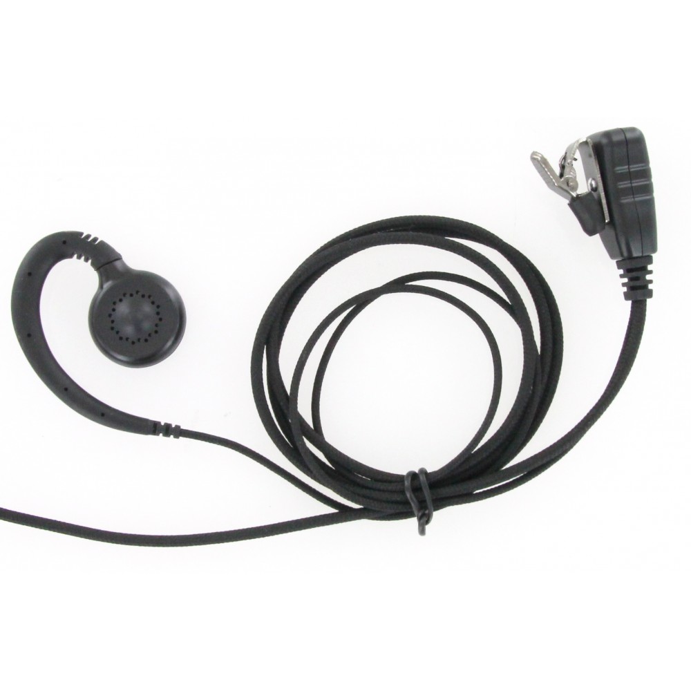 EB310B-M1 C-Ring Swivel Earpiece Braided Cable