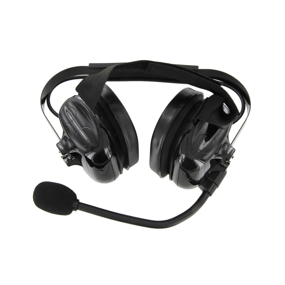 HS500 Heavy Duty Double Muff Behind the Head Headset
