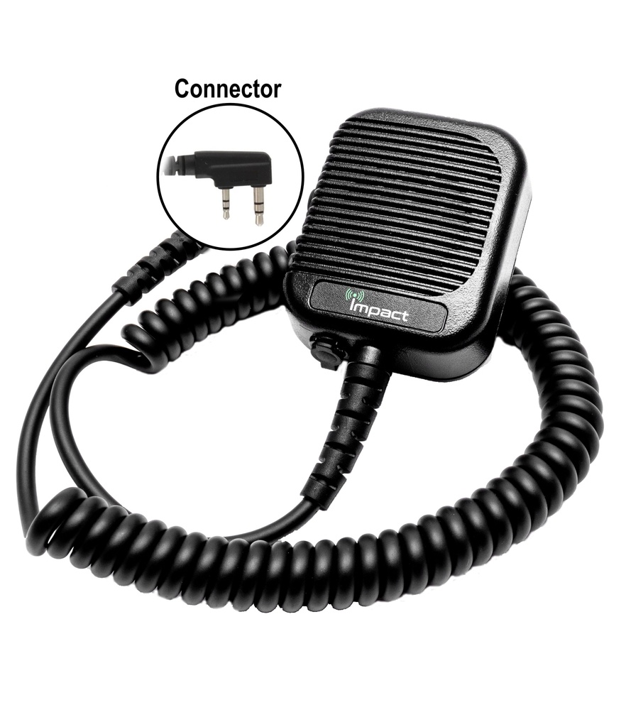 K1-PRSM-HD8-WP Speaker Mic