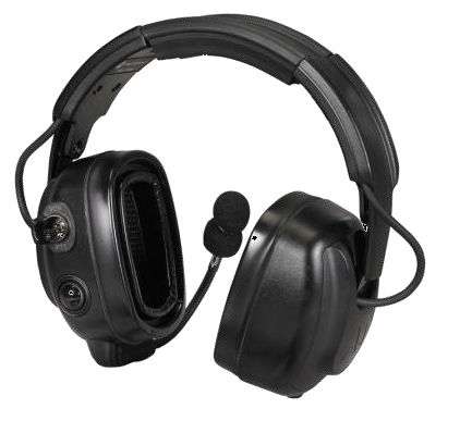 Motorola PMLN7464A Dual Muff Headset: PMLN7464 Headset
