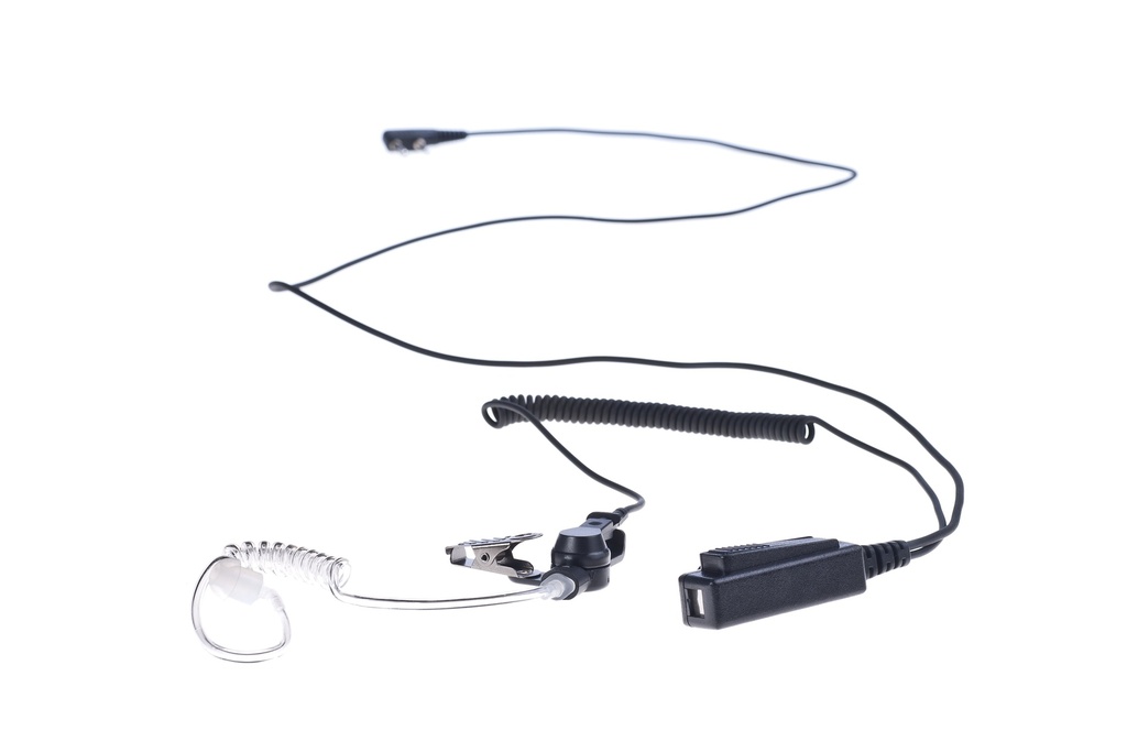 K1-P1W-AT1 Platinum Series 1-Wire Surveillance Kit with full size PTT