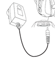 Motorola RLN6498A 5V PSU for XBT Headsets: RLN6498 PSU